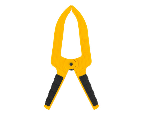 Струбцина Denzel клещеобразная, удлиненная 50x80 мм двухкомпонентные рукоятки 20789