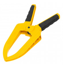 Струбцина Denzel клещеобразная, удлиненная 75x110 мм двухкомпонентные рукоятки 20790