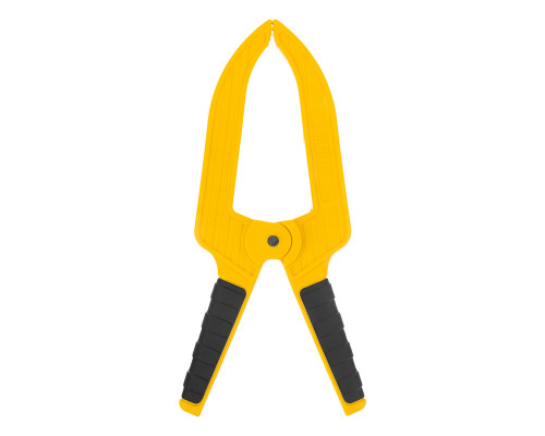 Струбцина Denzel клещеобразная, удлиненная 75x110 мм двухкомпонентные рукоятки 20790