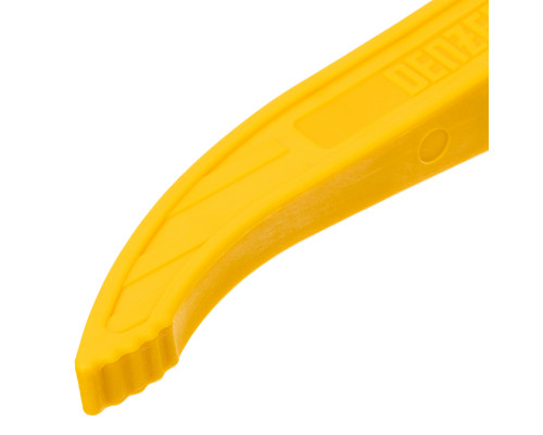 Струбцина Denzel клещеобразная, удлиненная 75x110 мм двухкомпонентные рукоятки 20790