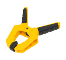 Клещеобразная усиленная струбцина Denzel 50x35 мм, двухкомпонентные рукоятки 20795