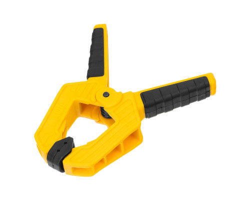 Клещеобразная усиленная струбцина Denzel 50x35 мм, двухкомпонентные рукоятки 20795