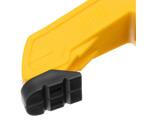 Клещеобразная усиленная струбцина Denzel 50x35 мм, двухкомпонентные рукоятки 20795