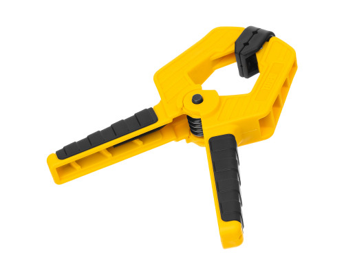 Струбцина Denzel клещеобразная, усиленная 65x50 мм, двухкомпонентные рукоятки 20796