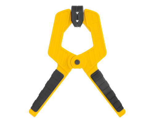 Струбцина Denzel клещеобразная, усиленная 65x50 мм, двухкомпонентные рукоятки 20796