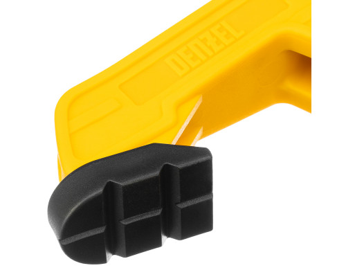 Струбцина Denzel клещеобразная, усиленная 65x50 мм, двухкомпонентные рукоятки 20796