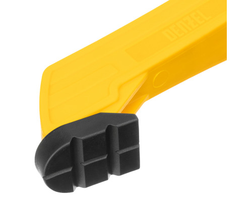 Клещеобразная усиленная струбцина Denzel 100x80 мм, двухкомпонентные рукоятки 20798