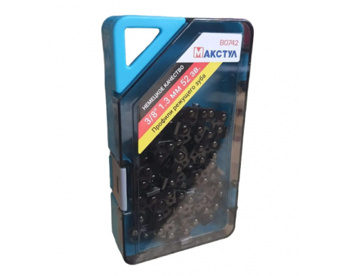 Цепь пильная (L-35 см, 52 зв, 1.3 мм, 3/8), MAXTOOL B0742