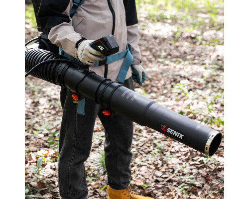 Воздуходувка ранцевая аккумуляторная SENIX X6 60V, без акб и зу BLBX6-M-EU-0