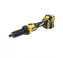 Машина шлифовальная прямая аккумуляторная Hanskonner цанга 6 мм, АКБ 4,0 Ач,ЗУ HSG1868