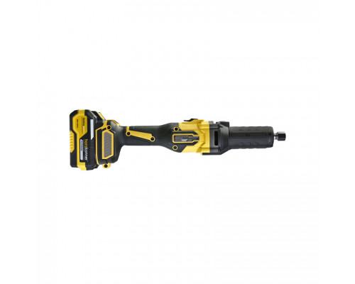 Машина шлифовальная прямая аккумуляторная Hanskonner цанга 6 мм, АКБ 4,0 Ач,ЗУ HSG1868