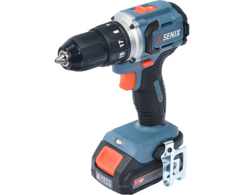 Аккумуляторный дрель-шуруповерт SENIX PDDX2-M2-EU