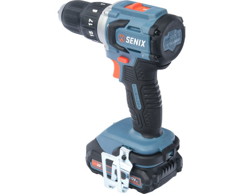 Аккумуляторный дрель-шуруповерт SENIX PDDX2-M2-EU