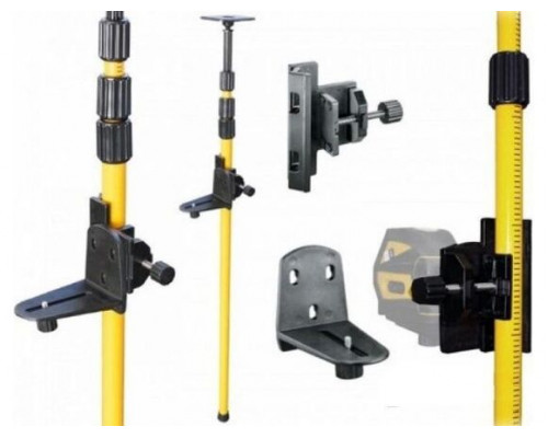 Штатив-штанга для лазерного уровня Profipower распорная алюминиевая, высота 3.0 м E0052-S