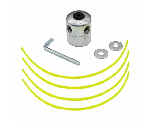 Катушка триммерная универсальная, алюминий, тип-паук №2, с резьбой (М10х1,25 мм) MAXTOOL B01495