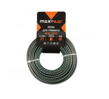 Леска для триммера MAXPILER 3.0 мм х 15 м, квадрат зубчатый MLBT-13015