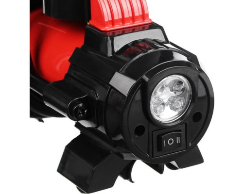 Автомобильный компрессор NEW GALAXY манометр штекер прикур. LED фонарь, 12V, 120W, 35 л/мин, металл 713-108
