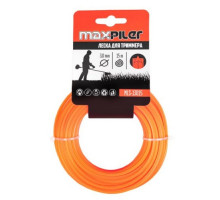 Леска триммерная MAXPILER 3.0 мм х 15 м, звезда MLS-13015