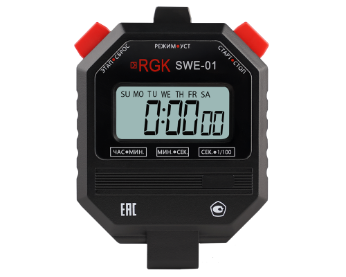 Секундомер электронный RGK SWE-01 с поверкой 721913