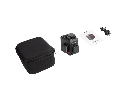 Лазерный уровень AMO LAVA 3D с зеленым лучом 826765