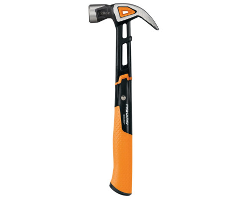 Молоток Fiskars с загнутым гвоздодёром L20oz/13.5 1027203