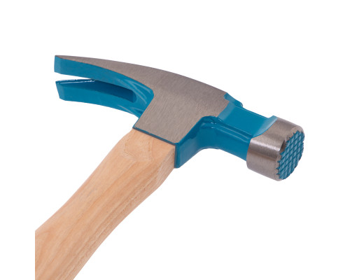Молоток-гвоздодер 380 г, угол 75, магнит, обрезиненная рукоятка GROSS AMERICAN HICKORY 10413