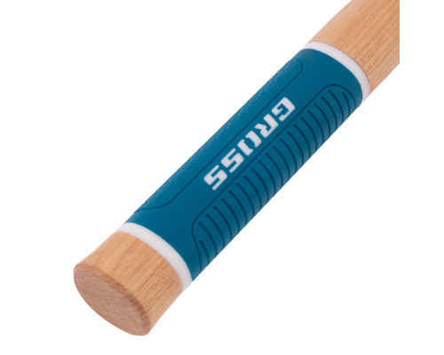 Молоток-гвоздодер,560 г, угол 75, магнит, обрезиненная рукоятка GROSS AMERICAN HICKORY 10419