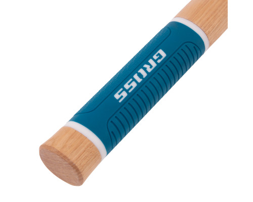 Молоток-гвоздодер, 680 г, угол 75, магнит, обрезиненная рукоятка GROSS AMERICAN HICKORY 10425