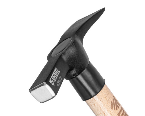 Молоток каменщика Denzel 400 г, буковая рукоятка, EFP 10641