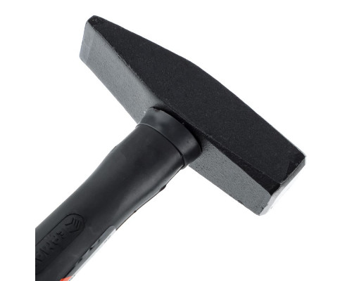 Молоток кованый с фиберглассовой двухкомпонентной ручкой 600 г ЕРМАК 615-087