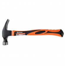 Молоток-гвоздодер ЕРМАК 335 мм, обрезиненная рукоятка 500 гр 662-015