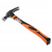 Молоток-гвоздодер ЕРМАК 335 мм, обрезиненная рукоятка 500 гр 662-015