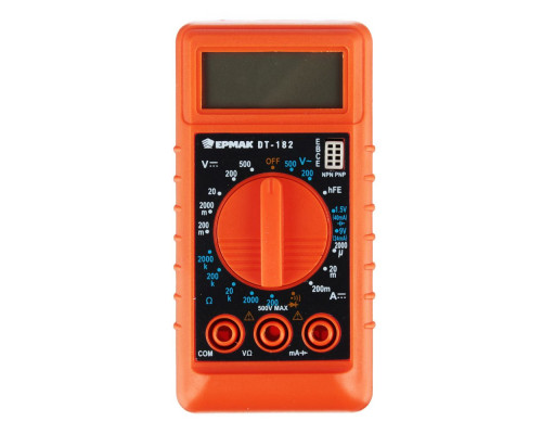 Цифровой мини-мультиметр ЕРМАК DT-182 660-001