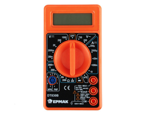 Цифровой мультиметр ЕРМАК DT-830В 660-003