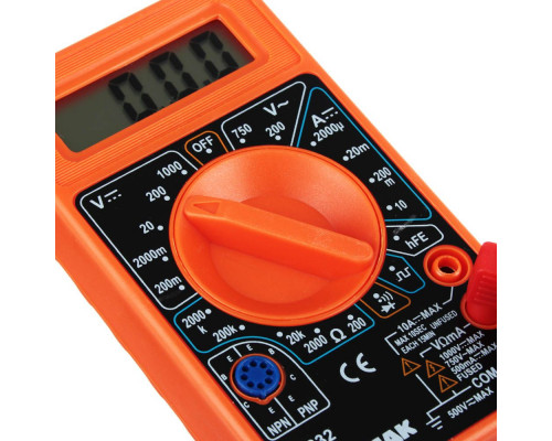 Мультиметр цифровой ЕРМАК DT-832 660-004