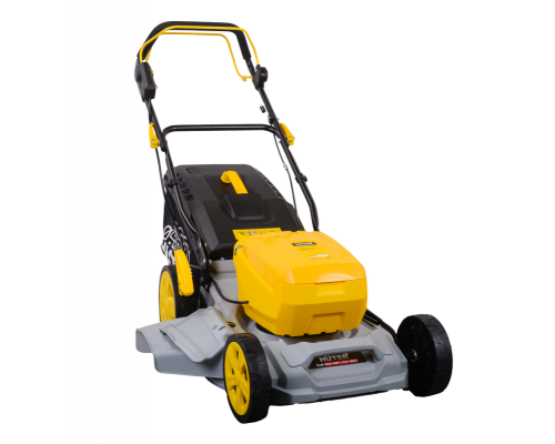 Газонокосилка аккумуляторная CLM-460/4MP Li ЕА+ (самоходная, с АКБ 4 А/ч и З.У.) Grey Huter 70/4/81