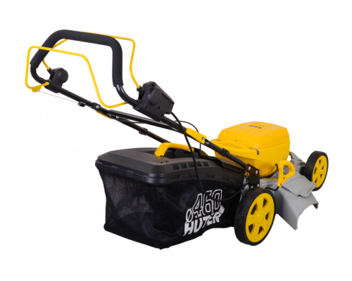 Газонокосилка аккумуляторная CLM-460/4MP Li ЕА+ (самоходная, с АКБ 4 А/ч и З.У.) Grey Huter 70/4/81