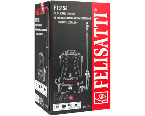 Опрыскиватель аккумуляторный FELISATTI Acqua 309 FT 3156