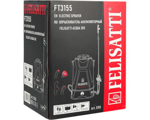 Опрыскиватель аккумуляторный FELISATTI Acqua 305 FT 3155