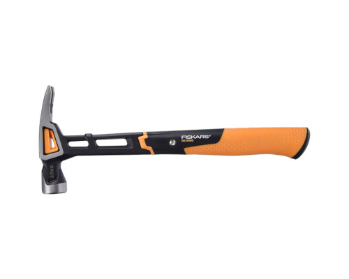 Молоток Fiskars с загнутым гвоздодёром M16oz/13.5" 1027202