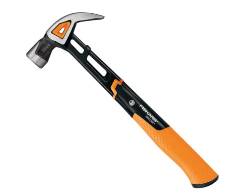 Молоток Fiskars с загнутым гвоздодёром M16oz/13.5" 1027202