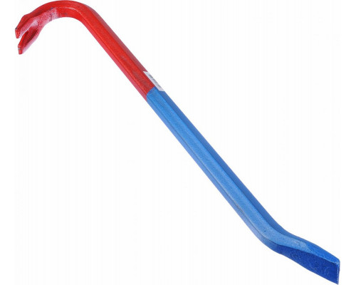 Гвоздодер с сине-красной ручкой РОКОТ 43 см 668-705