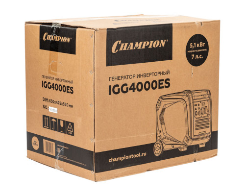 Электростанция инверторная CHAMPION IGG4000ES