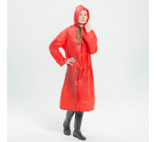 Дождевик с кнопками INBLOOM, 63х118 см, ПВХ 100 мкм, 4 цвета 457-204