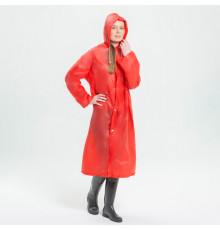 Дождевик с кнопками INBLOOM, 63х118 см, ПВХ 100 мкм, 4 цвета 457-204