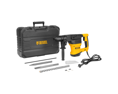Перфоратор электрический Denzel RHVB-1300-40, SDS-Max, 1300 Вт, 10 Дж 26621