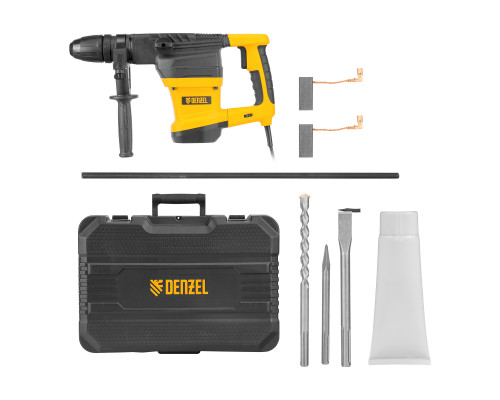 Перфоратор электрический Denzel RHVB-1300-40, SDS-Max, 1300 Вт, 10 Дж 26621