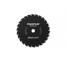 Фреза для триммера MAXPILER 225х25,4х1,4 мм, 24 зуба MX22502401