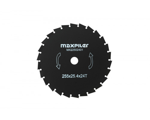 Фреза для триммера MAXPILER 225х25,4х1,4 мм, 24 зуба MX22502401