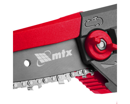 Цепная мини-пила аккумуляторная MTX MCS-100, шина 100 мм, Li-Ion, 20 В 58640